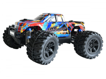 Фото Радиоуправляемый монстр MJX Hyper Go 20208 Brushless 4WD 2.4G LED 1/20 RTR | Инномарт