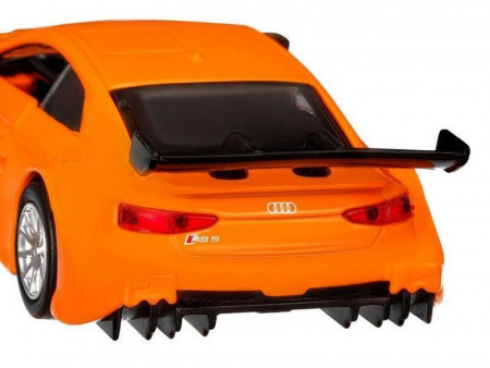 Фото Машина "АВТОПАНОРАМА" Audi RS 5 DTM, оранжевый, 1/43, инерция, в/к 17,5*12,5*6,5 см | Инномарт