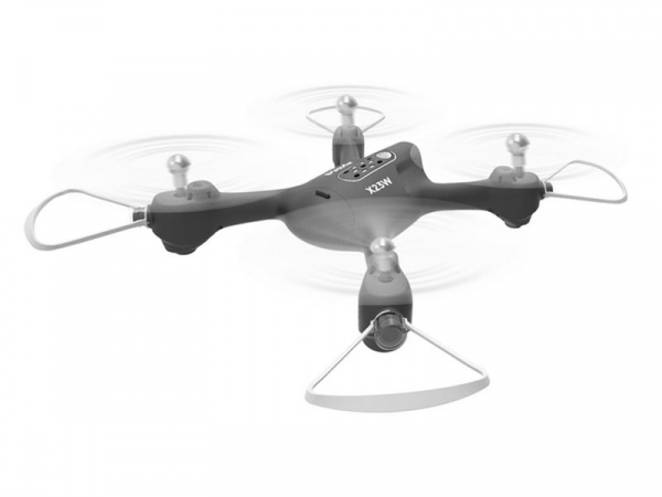 Р/У квадрокоптер Syma X23W с FPV трансляцией Wi-Fi, камера 0,3 Мп, 2.4G RTF | Инномарт