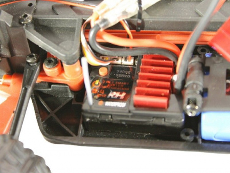 Фото Радиоуправляемый монстр Remo Hobby SMAX UPGRADE V2.0 (синий) 4WD 2.4G 1/16 RTR | Инномарт