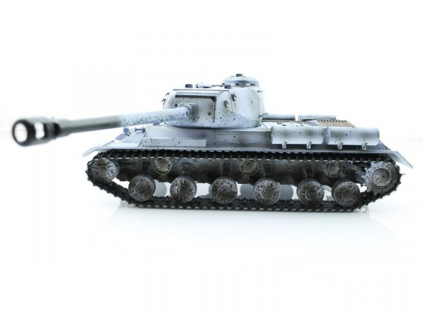 Р/У танк Taigen 1/16 ИС-2 модель 1944, СССР, зимний, (для ИК танкового боя) 2.4G | Инномарт