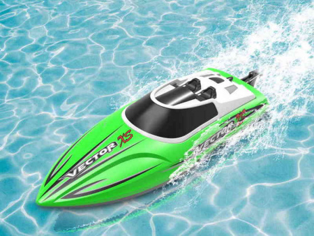 Фото Радиоуправляемый катер Volantex RC Vector XS зеленый 2.4G RTR | Инномарт