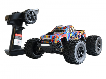 Фото Радиоуправляемый монстр MJX Hyper Go 20208 Brushless 4WD 2.4G LED 1/20 RTR | Инномарт