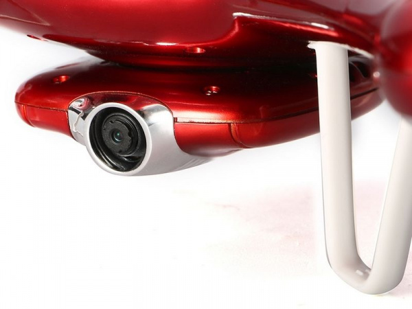 Р/У квадрокоптер Syma X5UW с FPV трансляцией Wi-Fi (HD), барометр 2.4G RTF красный | Инномарт