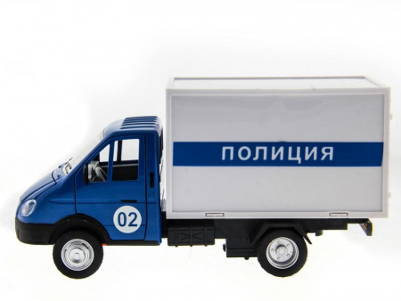 Фото Машина "АВТОПАНОРАМА" "ГАЗель" (полиция) 1/28, в/к 24*14*12 см | Инномарт