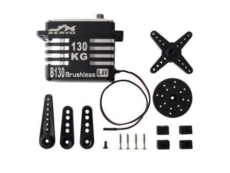 Фото Сервопривод цифровой JX Servo JXS-B130 (260г/130/0.13/8.4V) промышленный | Инномарт
