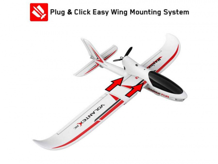 Фото Радиоуправляемый планер Volantex RC Ranger 750мм Brushless 2.4G 4ch LiPo RTF with Gyro | Инномарт