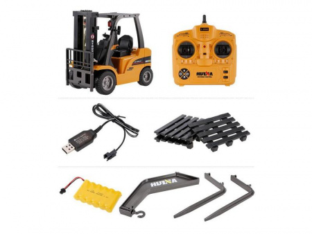 Фото Радиоуправляемый погрузчик HUI NA TOYS 2.4G 8CH 1/10 RTR | Инномарт