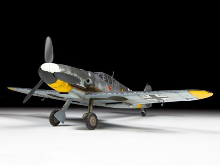 Фото Сборная модель ZVEZDA Немецкий истребитель Мессершмитт BF-109G6, 1/48 | Инномарт