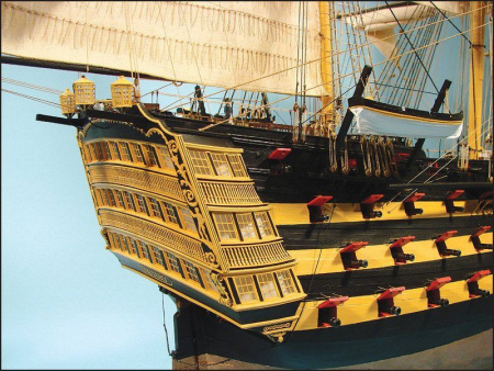 Фото Сборная картонная модель Shipyard линкор HMS Victory (№67), 1/96 | Инномарт