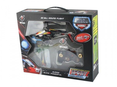 Фото Р/У вертолет WLToys V319 IR RTF с водяной пушкой | Инномарт