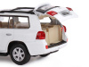Фото Машина "АВТОПАНОРАМА" Lexus LX570, белый, 1/32, свет, звук, инерция, в/к 17,5*13,5*9 см | Инномарт