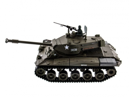 Фото Р/У танк Heng Long 1/16 Walker Bulldog - M41A3 "Бульдог" 2.4G RTR | Инномарт