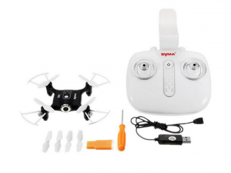 Фото Р/У квадрокоптер Syma X21W с FPV трансляцией Wi-Fi, камера 0,3 Мп, 2.4G RTF | Инномарт