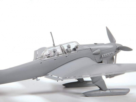 Фото Сборная модель ZVEZDA Нем.бомбардировщик Юнкерс Ju-87B2-U4 "Stuka" на лыжах (сборка без клея), 1/72 | Инномарт