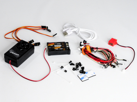 Фото Комплект освещения G.T.Power с блоком управления и звуковой системой c Bluetooth | Инномарт