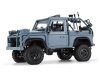Фото Радиоуправляемая машина MN MODEL англ. пикап Defender спецназ рейнджеров (синий) 4WD 2.4G 1/12 RTR | Инномарт