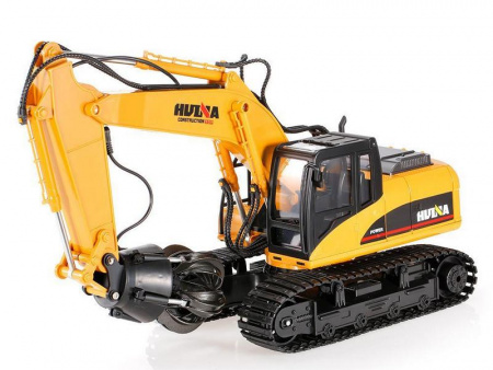 Фото Радиоуправляемый экскаватор c шаровым захватом HUI NA TOYS 2.4G 16CH 1/14 RTR | Инномарт