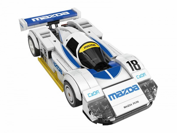 Конструктор CaDA спортивная машинка MAZDA 787B (#18) 1991 1/24 (242 детали) | Инномарт
