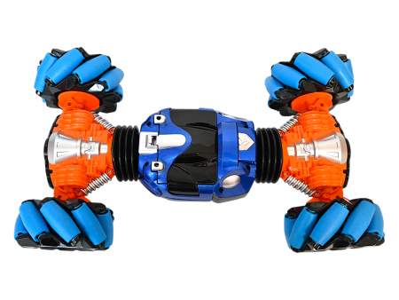 Фото Р/У машинка перевертыш Hyper, музыка, свет, движение боком 4WD 2.4G 1/12 RTR | Инномарт