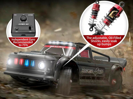 Фото Радиоуправляемая машина для дрифта MJX Hyper Go 14301 Brushless 4WD 2.4G LED 1/14 RTR | Инномарт