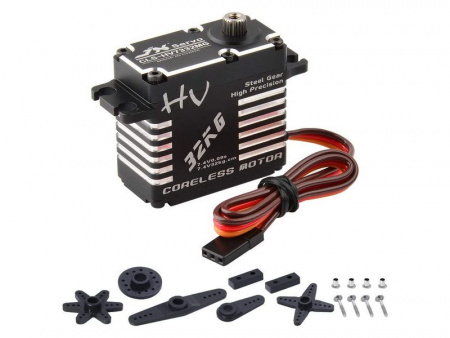 Фото Сервомашинка цифровая JX Servo CLS-HV7332MG (73г/32.3/0.09/7.4V) Full metal | Инномарт