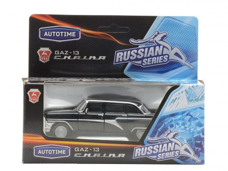 Фото Машина Autotime "ГАЗ-13 "ЧАЙКА" гражданская 1:43 | Инномарт