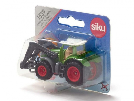 Фото Трактор Siku 1539 Fendt 1050 Vario с фронтальным погрузчиком для захвата тюков | Инномарт