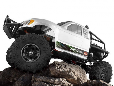 Фото Радиоуправляемый краулер Remo Hobby Trial Rigs Truck (серебристый) 4WD 2.4G 1/10 RTR | Инномарт