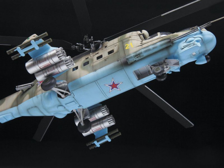 Фото Сборная модель ZVEZDA Советский ударный вертолёт Ми-24П, 1/48 | Инномарт