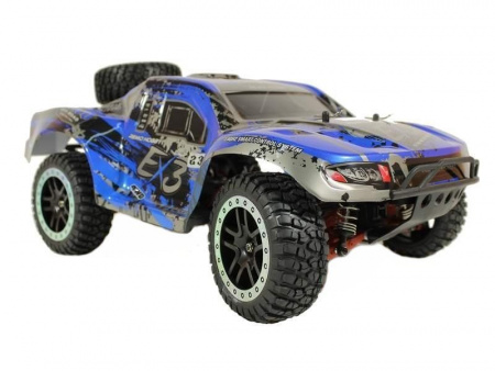 Фото Радиоуправляемый шорт-корс Remo Hobby EX3 Brushless UPGRADE (синий) 4WD 2.4G 1/10 RTR | Инномарт