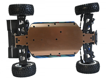 Фото Радиоуправляемая багги Remo Hobby Brushless (синий) 4WD 2.4G 1/14 RTR | Инномарт
