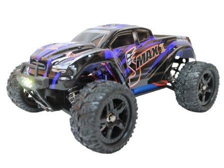 Фото Радиоуправляемый монстр Remo Hobby SMAX V2.0 (синий) 4WD 2.4G 1/16 RTR | Инномарт