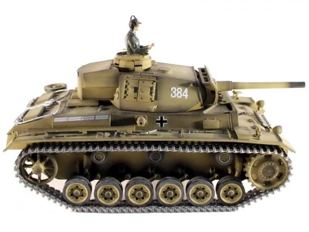 Фото Р/У танк Taigen 1/16 Panzerkampfwagen III (Германия) HC V3 2.4G RTR | Инномарт