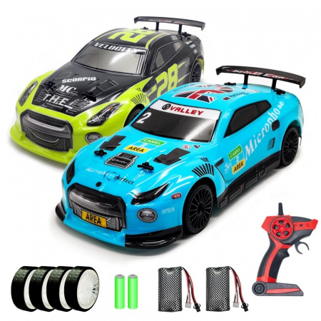 Фото Радиоуправляемая машина Volantex RC для дрифта голубой 4WD 2.4G 1/14 RTR | Инномарт