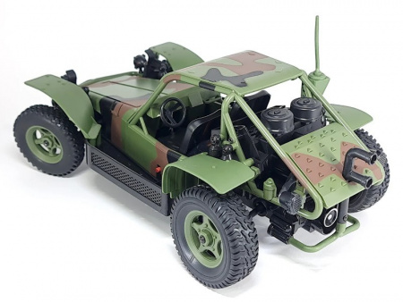 Фото Радиоуправляемая машина WPL багги WP-14 (зеленая) 4WD 2.4G 1/16 RTR | Инномарт
