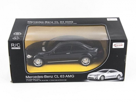 Фото Р/У машина Rastar Mercedes CL63 AMG 1:24, цвет чёрный 27MHZ | Инномарт