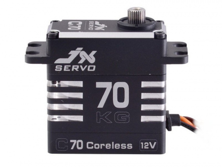 Фото Сервомашинка цифровая JX Servo B70 (87г/72/0.10/12.0V) бесколлекторная, Full metal | Инномарт