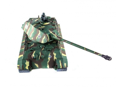 Фото Радиоуправляемый танк Heng Long King Tiger (башня Porsche) Professional V6.0 2.4G 1/16 RTR | Инномарт