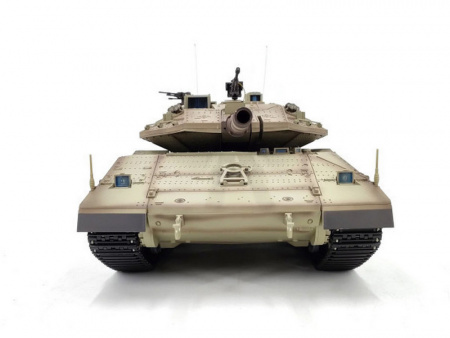 Фото Радиоуправляемый танк Heng Long ISR Merkava MK- IV Upgrade V7.0 2.4G 1/16 RTR | Инномарт