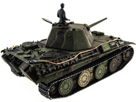 Фото Р/У танк Taigen 1/16 Panther type F (Германия) HC версия, башня на 360, подшипники в ред., 2.4G RTR | Инномарт