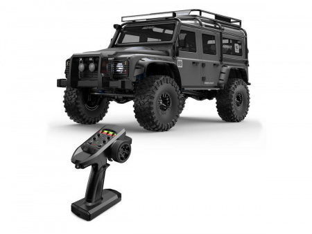 Фото Радиоуправляемый краулер MJX Hyper Go H8H (серый) Brushless 4WD 2.4G LED 1/8, без ЗУ и акб | Инномарт