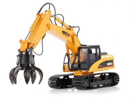 Фото Радиоуправляемый экскаватор c шаровым захватом HUI NA TOYS 2.4G 16CH 1/14 RTR | Инномарт