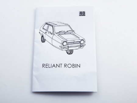 Фото Сборная модель AVD Автомобиль Reliant Robin, 1/43 | Инномарт