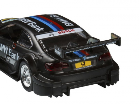 Фото Машина "АВТОПАНОРАМА" BMW M3, DTM, 1/42, черный, инерция, откр. двери, в/к 17,5*12,5*6,5 см | Инномарт