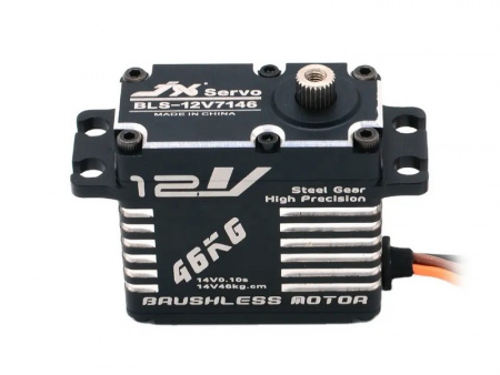 Фото Сервомашинка цифровая JX Servo BLS-12V7146 (71г/47/0.10/14.0V) бесколлекторная, Full metal | Инномарт