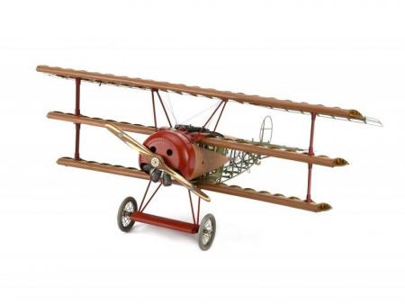Фото Сборная деревянная модель самолета Artesania Latina FOKKER DR.I 1918 RED BARON, 1/16 | Инномарт