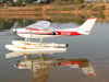 Фото Радиоуправляемый самолет Top RC Cessna 1.5m C185 PRO на поплавках KIT | Инномарт