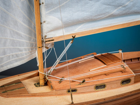 Фото Сборная деревянная модель Technell "Яхта Folkboat", 1/16, комплект Premium | Инномарт