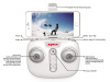 Фото Р/У квадрокоптер Syma X22SW с FPV трансляцией Wi-Fi, 2.4G 6-AXIS RTF | Инномарт